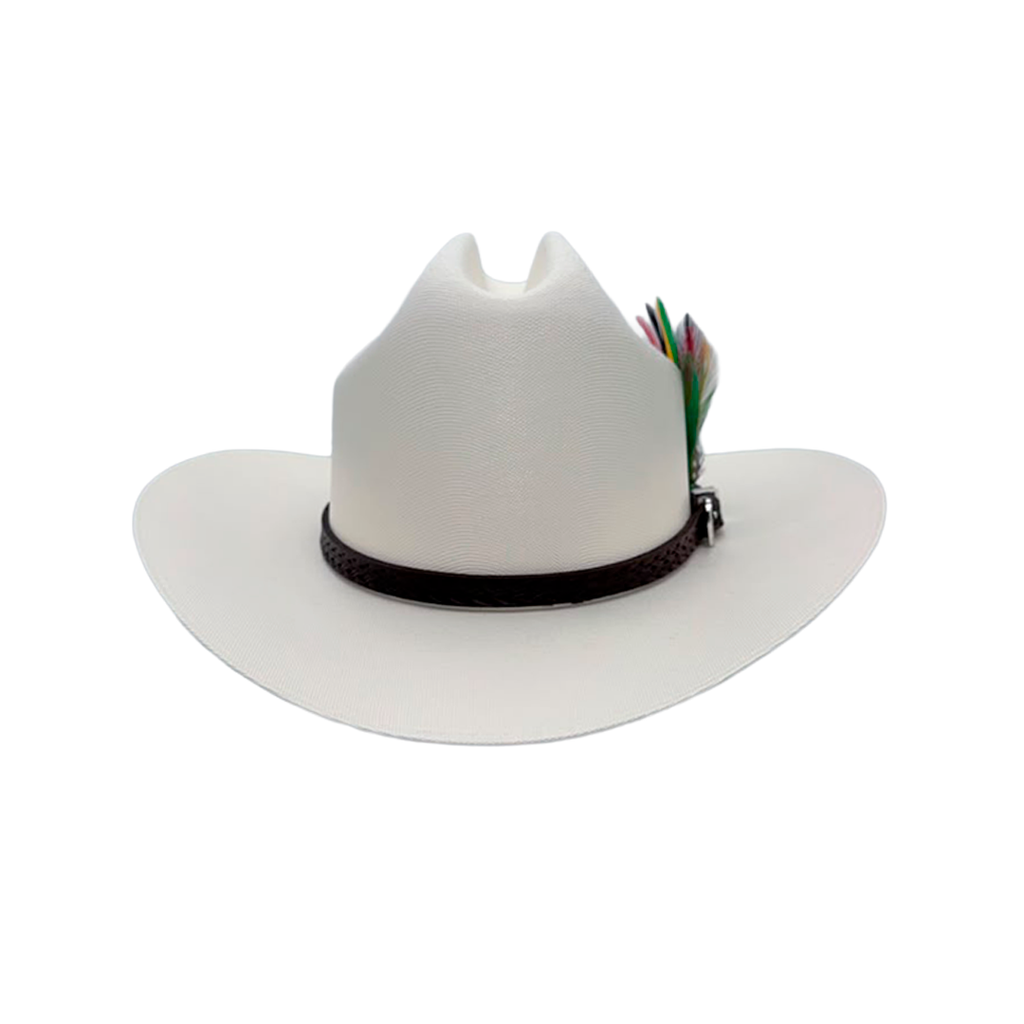 Sombrero Morcon 2500X – Copa Baja Sinaloa y Doble Pluma Stetson