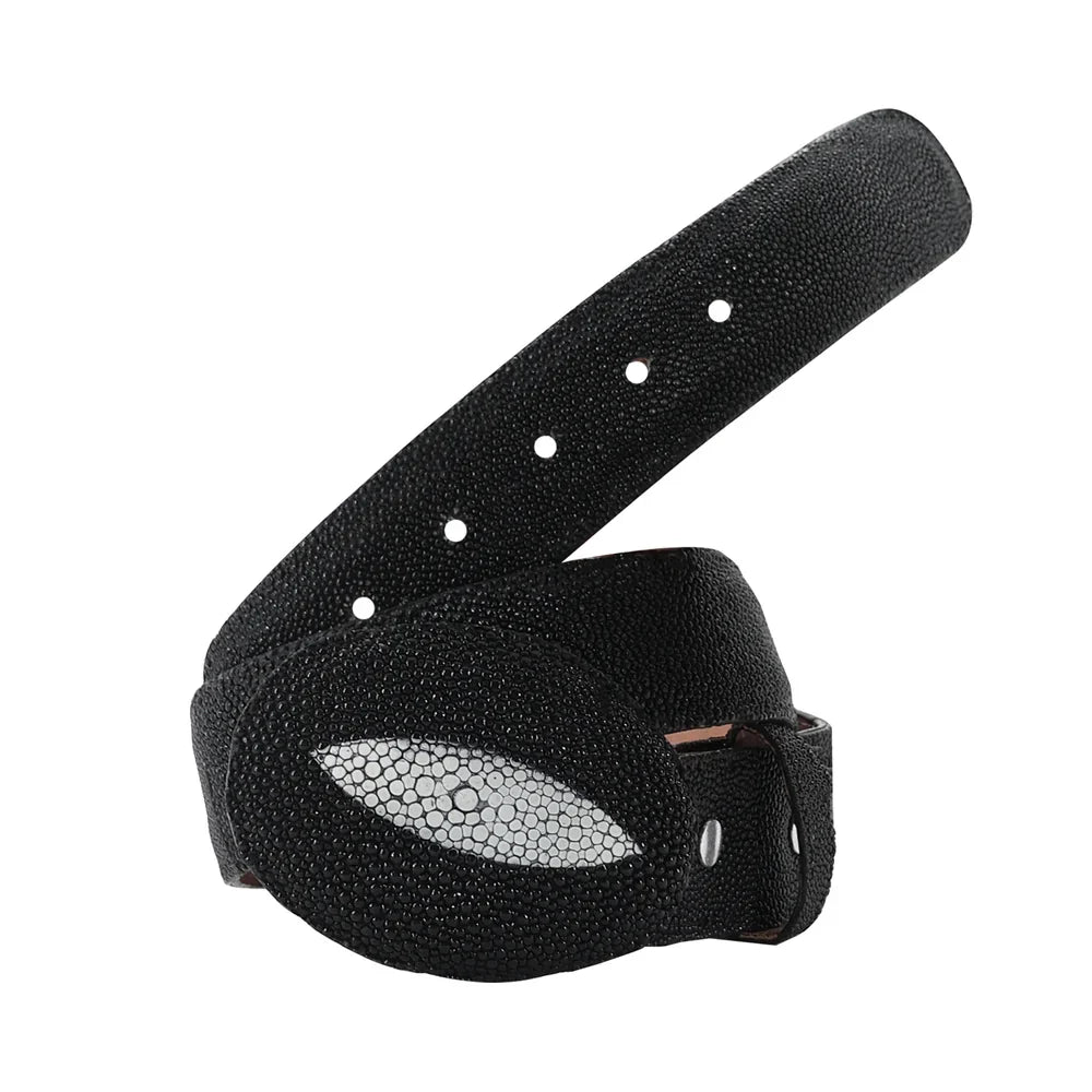 CINTO HOMBRE MANTARRAYA NEGRO